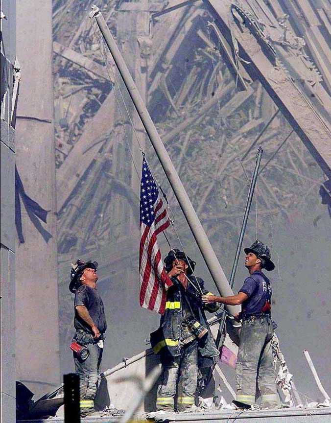 Heros Hoisting The Flag Of FREEDOM!!!